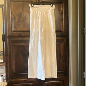 Old Navy white linen pants